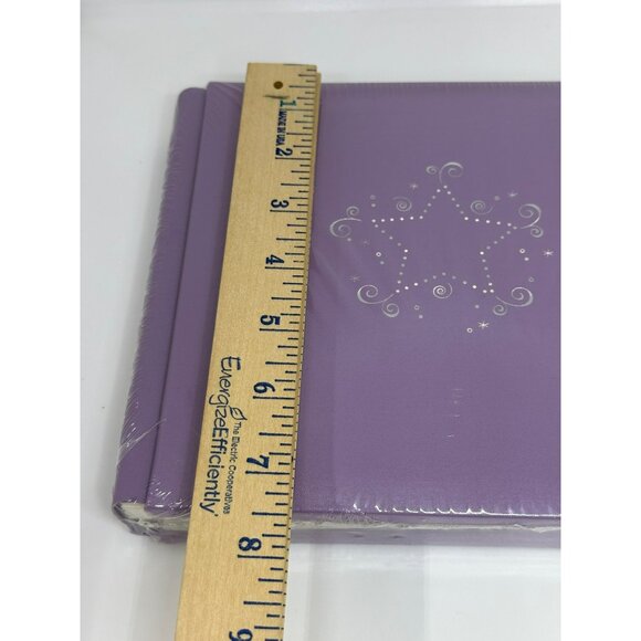 Creative Memories 8"x7.5" Lilac Stardust Album Silver Star NEW SEALED Scrapbook - Picture 7 of 7